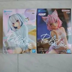 【新品・未開封】ホロライブ フィギュア 天音かなた & 博衣こより 2種セット