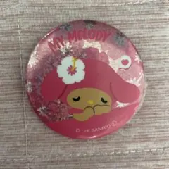 サンリオキャラクターズ　ホログラム缶バッジ マイメロディのサムネイル