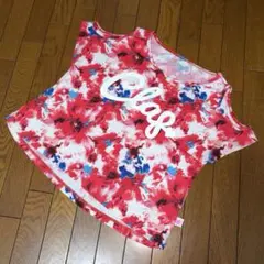花柄 Clap ロゴ トレーニングシャツのサムネイル