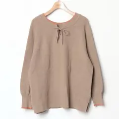 Studio Clip 長袖ニットセータ