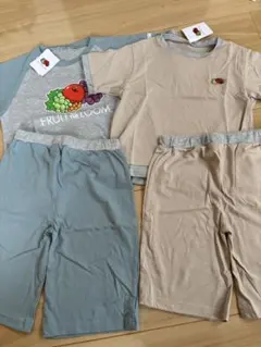 新品タグ付　FRUIT OF THE LOOM パジャマ2セット 120cm