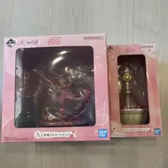 一番くじ おジャ魔女どれみ　A賞　B賞　春風どれみ　フィギュア　アクセサリー