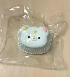 Qmii studio スクイーズ 水色のくまプリン