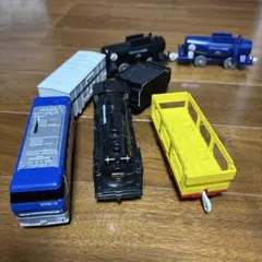 プラレール車両D51 151•EF200-14•貨物4両【一部動作不良】