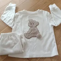 GUキッズフリースパジャマ　110cm
