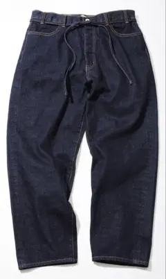CAHLUMNカウラムSelvedgeDenimPantBaggy M ネイビーのサムネイル