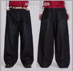 【人気】 Jaded London ジーンズ　W30 Jaded london デニム クラッシュ ジェイディッド ロンドン W30 jaded