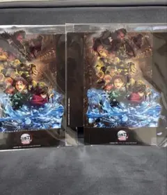 鬼滅の刃　映画入場特典　クリアスタンド　2枚セット