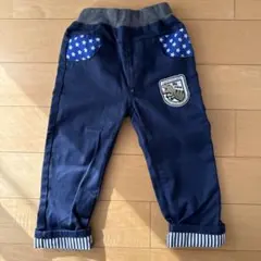 恐竜デザイン ネイビー　パンツ　ズボン　100㎝