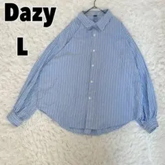 ♥DAZY♥ デイジー (L) ストライプシャツのサムネイル
