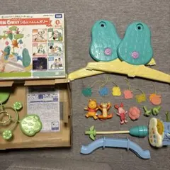 【美品　パーツ完備、外箱、説明書あり】くまのプーさん6WAYジムにへんしんメリー