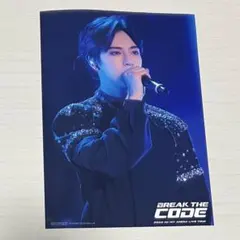 佐野雄大　BREAK THE CODE  タワレコ特典　2L判生写真