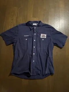 Blackeyepatch ネイビー 半袖シャツ L
