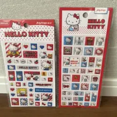 海外限定の　ハローキティシールセット