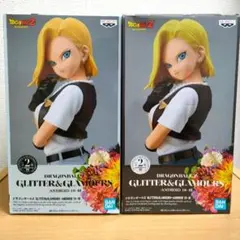 未開封 人造人間18号 GLITTER&GLAMOURS フィギュア