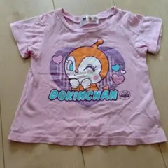 ドキンちゃん ピンクTシャツ80cm