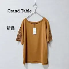 新品ヤマダヤ Grand Table スターレース半袖シャツ 落ち感 大人可愛いのサムネイル