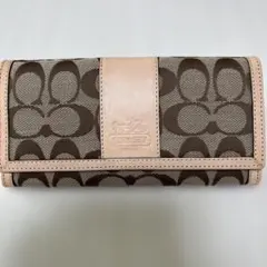 Coach モノグラム柄 長財布
