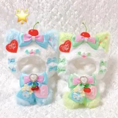 b223 ぬい服 12cm ちびぐるみ 着ぐるみ 青系 たちぬい服 狼セット