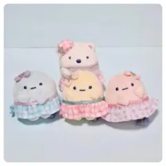 ★限定★　すみっコぐらし　てのり　ぬいぐるみ　夢みるしっぽず　4個セット