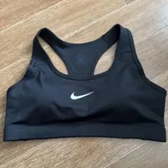 Nike DRI-FIT ブラック スポーツブラ L