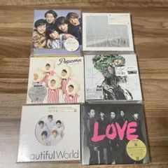 嵐 初回限定版アルバム 6枚セット DVD付きあり シールあり - メルカリ