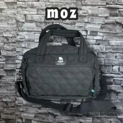 24 moz モズ 2WAYキルティング ショルダーバッグ ブラック