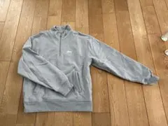 stussy ハーフジップ　スウェット