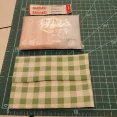 268 ハンドメイド　ポケットティッシュケース