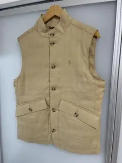 Polo ralph lauren ヘリンボーン中綿ダウンベスト　S