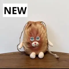 パン泥棒　ぱんどろぼう　巾着　ポーチ　新品　激カワ　小物入れ　軽量　プレゼント