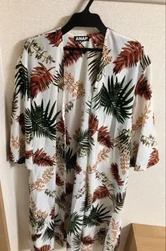 ANAP 葉柄プリント カーディガン Mサイズ