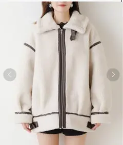 ボアジャケット ムートンコート