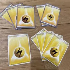 ポケモンカード　かみなりエネルギー　10枚2003.2006.2011.2012