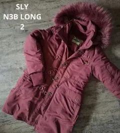SLY N3-B モッズコート color NAV SLY スライ ミリタリー モッズ コート N-3B キャメル サイズ2 ライナー