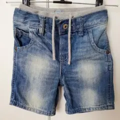 匿名配送： baby Gap デニムハーフパンツ 半ズボン ジーパン 90サイズ