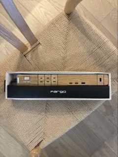 Fargo 電源タップ 木目調 USBポート付