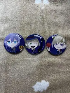 ツイステ グリヒル缶バッジ ポムフィオーレ