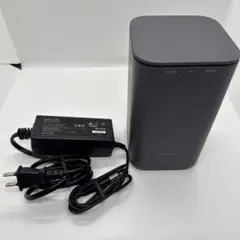 docomo ホーム5Gモバイルルーター HR01 グレー ACアダプター付き