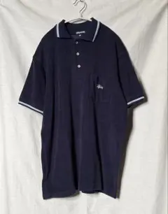 ア*プ様 激レア Stussy スワールロゴポロシャツ 10s - メルカリ
