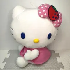 サンリオ　ハローキティ　フルーツ　イチゴ　ぬいぐるみ　HELLO KITTY