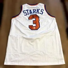 JSAシール付 NBA ニューヨークニックス ジョン・スタークス選手 ユニ