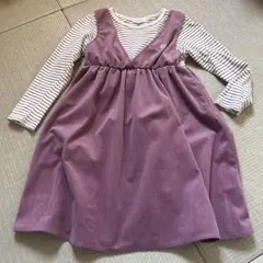 バースデイ　サンカンシオン さくらんぼ　ワンピース　130サイズ　レギンス付き