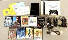 薄型 ps2 プレイステーション2 SCPH-70000 CB 箱、ソフト付き