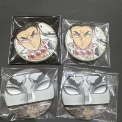 鬼滅の刃　悲鳴嶼行冥　柱展　缶バッジ4個