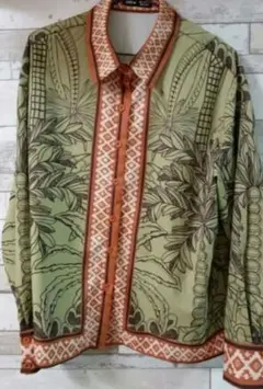送料込　柄シャツ プリントシャツ　SHEINのサムネイル