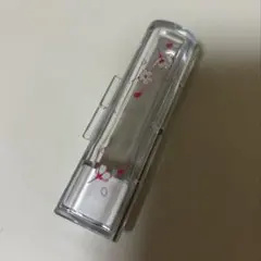 ★印鑑ケース★桜クリア朱肉付き★