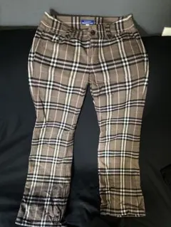 BURBERRY ブルーレーベル チェックパンツ 38のサムネイル