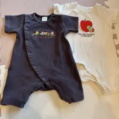 半袖ロンパース　70 80 2点セット