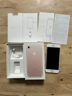 Apple iPhone 7 ローズゴールド 本体